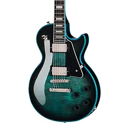 Epiphone-Les-Paul-Custom-Widow-GC-Exclusive-Electric-Guitar-Indigo-Burst