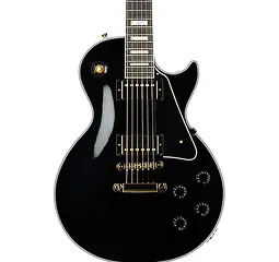 Gibson-Custom-Les-Paul-Custom-Electric-Guitar-Ebony